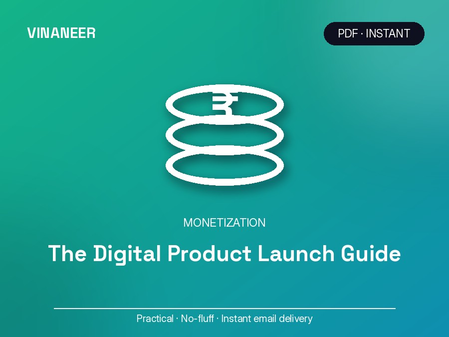 The Digital Product Launch Guide