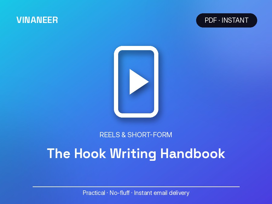The Hook Writing Handbook