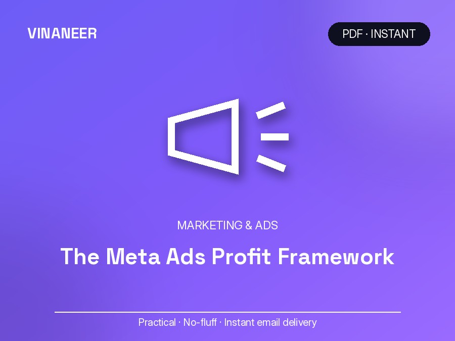 The Meta Ads Profit Framework
